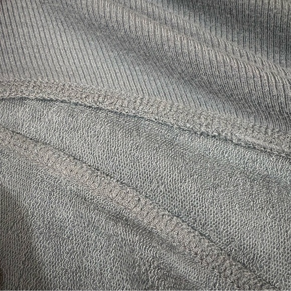 Athleta Pranayama Open Front Restore Wrap Cardigan - Size L - Blue Green - Picture 9 of 10